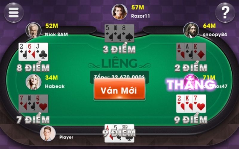 Giới thiệu về game bài liêng