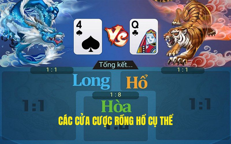 Rồng hổ j88 các cửa cược