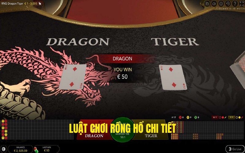 Rồng hổ j88 luật chơi