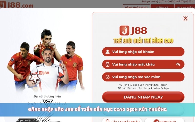 Rút tiền J88 đăng nhập nhà cái